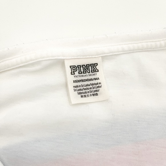 Victoria’s Secret PINK Campus Lace Up Long Sleeve Shirt Size XS - Picture 10 of 11